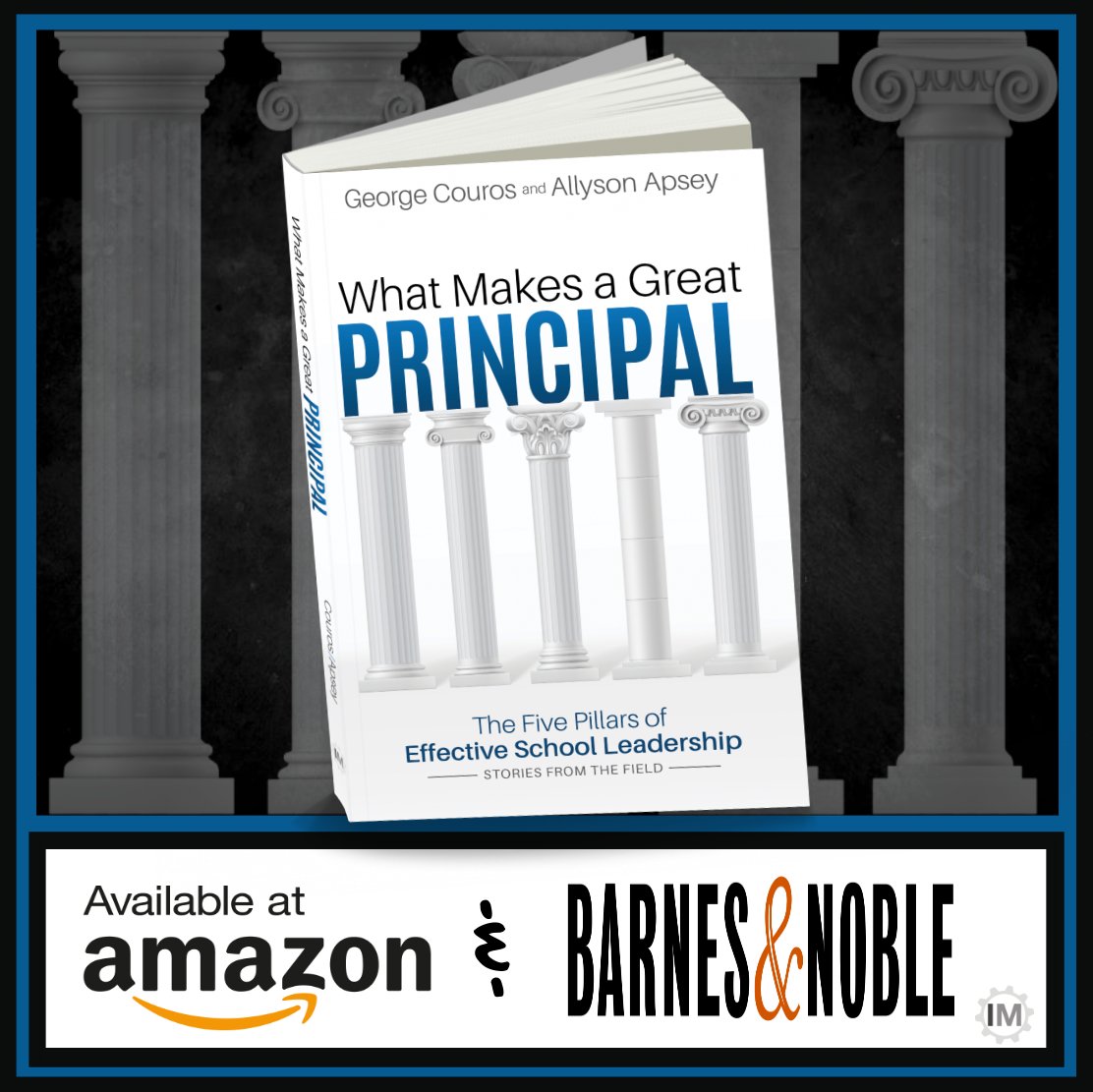 🎉Happy Book Birthday to George & Allyson + What Makes a Great Principal: The Five Pillars of Effective School Leadership!🎉 Grab Your Copy Today! 🎂📖 a.co/d/ac2aJTj #tlap #dbcincbooks @burgessdave @TaraMartinEDU @gcouros @AllysonApsey