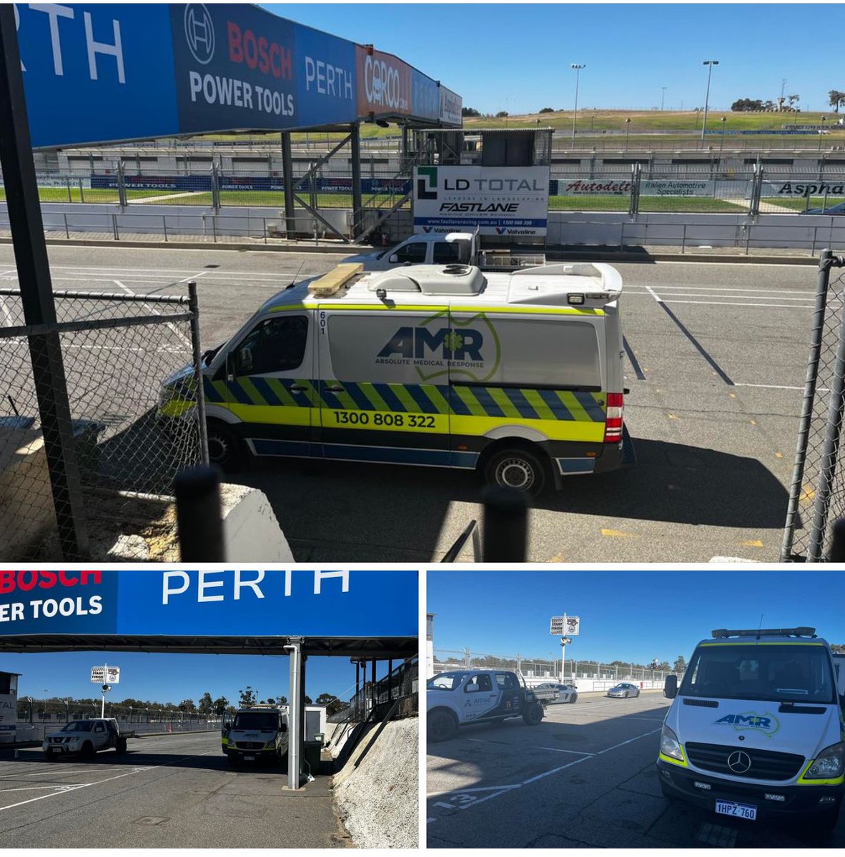 AbsoluteMedResp's tweet photo. What an outstanding view at https://t.co/BZWqltnQ1F Raceway where our AMR WA team were thrilled to be part of the action providing medical support for Arise Racing Porsche Club Western Australia Race Day🏎️

#eventmedicalservices #CarcocomauRacing #AriseRacing #WASportingCarClub https://t.co/4NMd1nkVXK