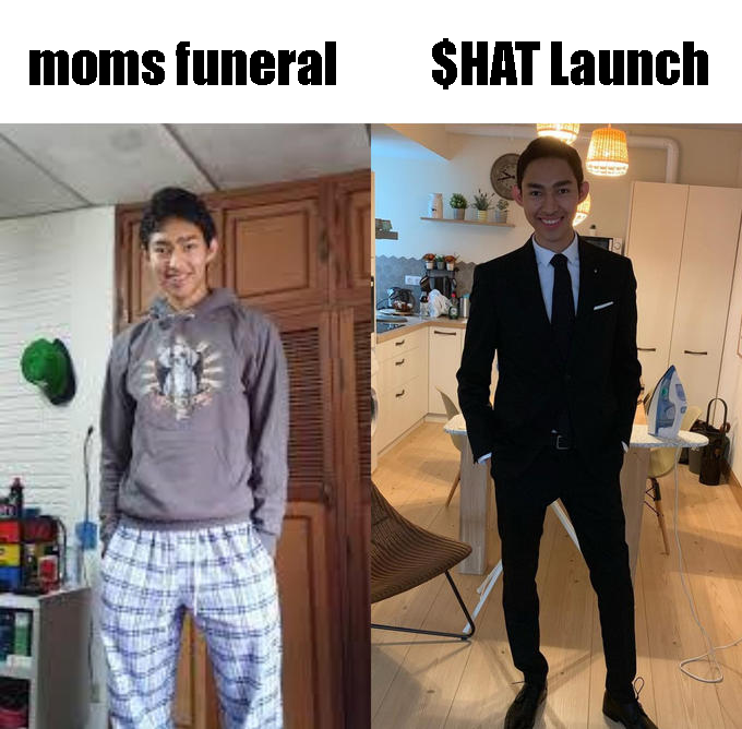 RealHatSol's tweet photo. Don't sleep on us. You will regret it.

$HAT launching soon...

https://t.co/uIIRPJP5I1

#memecoin #solana #hat https://t.co/4NITkcrlLv
