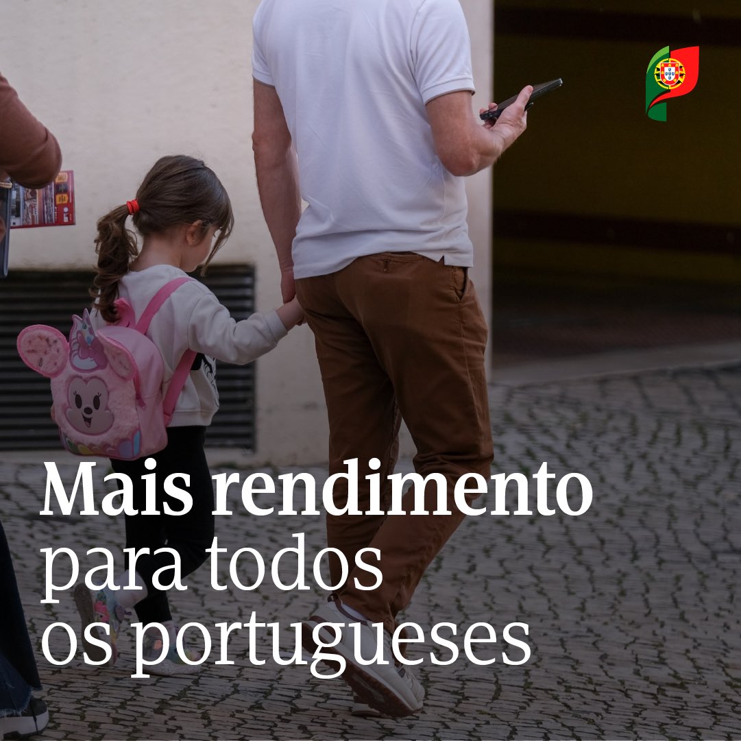 A redução das taxas de IRS faz parte da primeira fase de um plano abrangente para reduzir os #impostos e promover um ambiente económico mais favorável para todos os portugueses