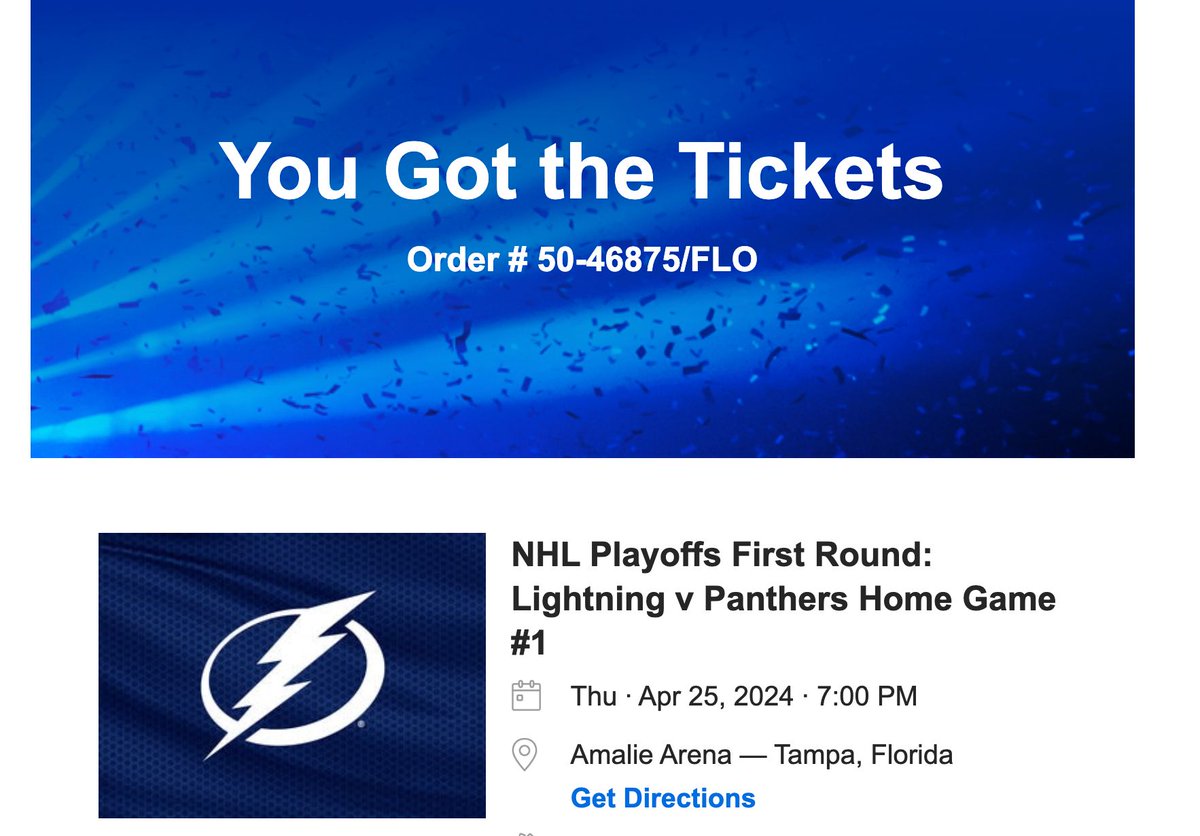 I did a thing! Let's #GoBolts