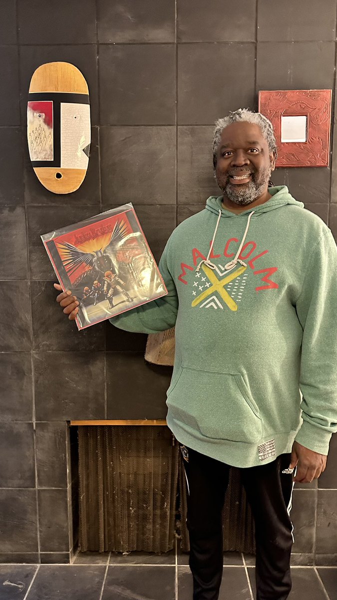 roughneckjihad's tweet photo. New Judas Brutus LP available now on @Bandcamp #LimitedRun #limitedediton 44 copies left big ups to @ArchitectHHP Drasar @SoothsayMedia for the cover and layout @StandardVinyl and @USPS for delivery @rootsoffight https://t.co/SRuNj4MajQ