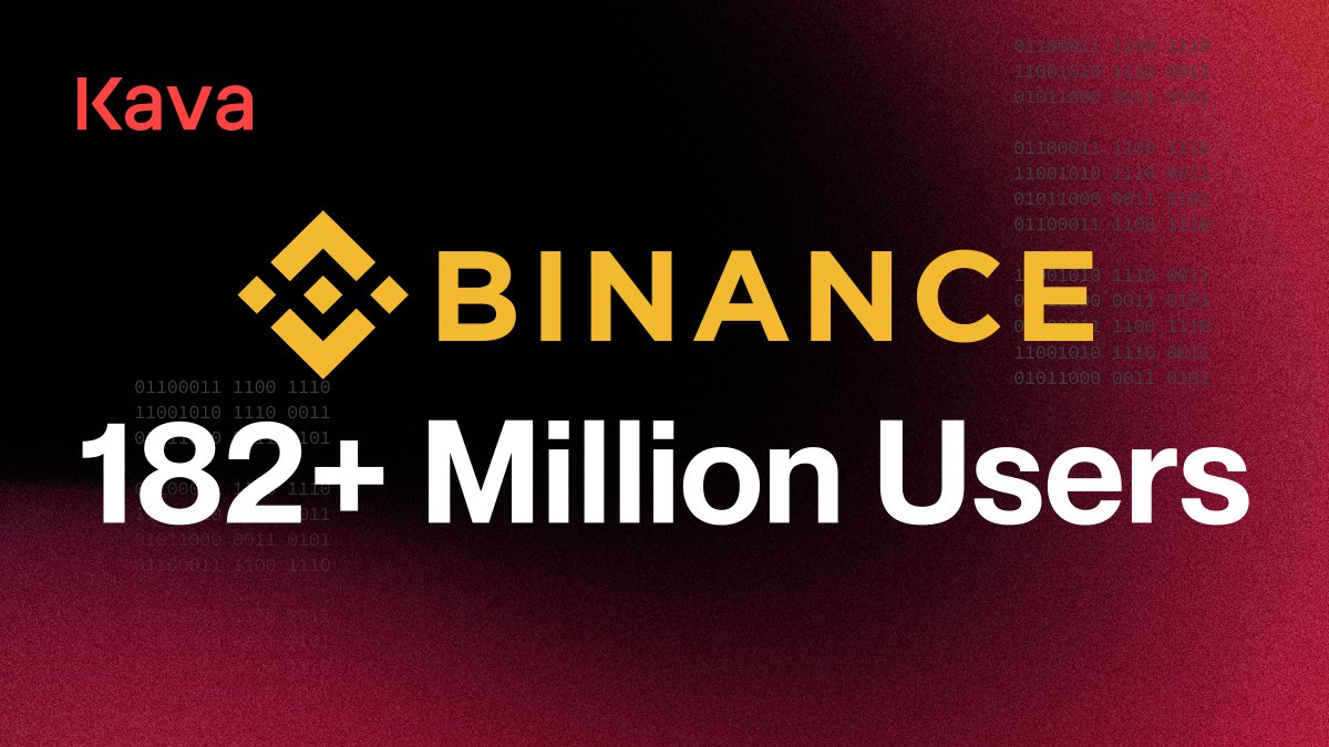 Binance's 182+ million users are now connected to the Kava ecosystem!! 🙏 @binance 's support of the Kava EVM allows seamless onboarding through Kava's Cosmos native Tether issued $USDt. Welcome!