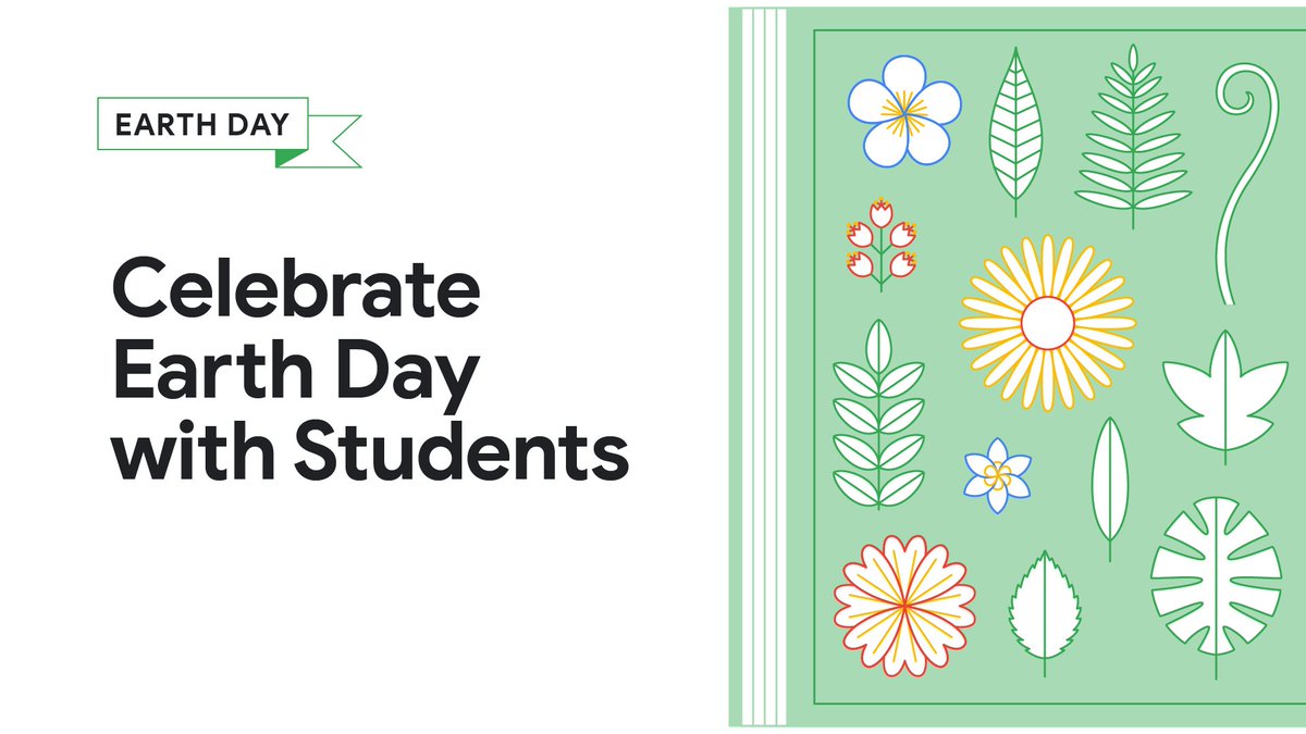 Make your classroom shine brighter this upcoming #EarthDay ☀️Start an IRL classroom garden filled with virtual plants and flowers created by students using this printable #GoogleSlides activity 🌺 goo.gle/3Q9yLTM