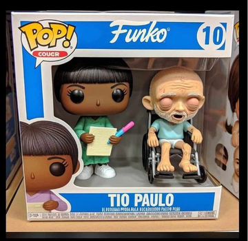 Ya sacaron el Funko Pop de la brasilera que fue a sacar un préstamo con el tío muerto..

El marketing es infinito.