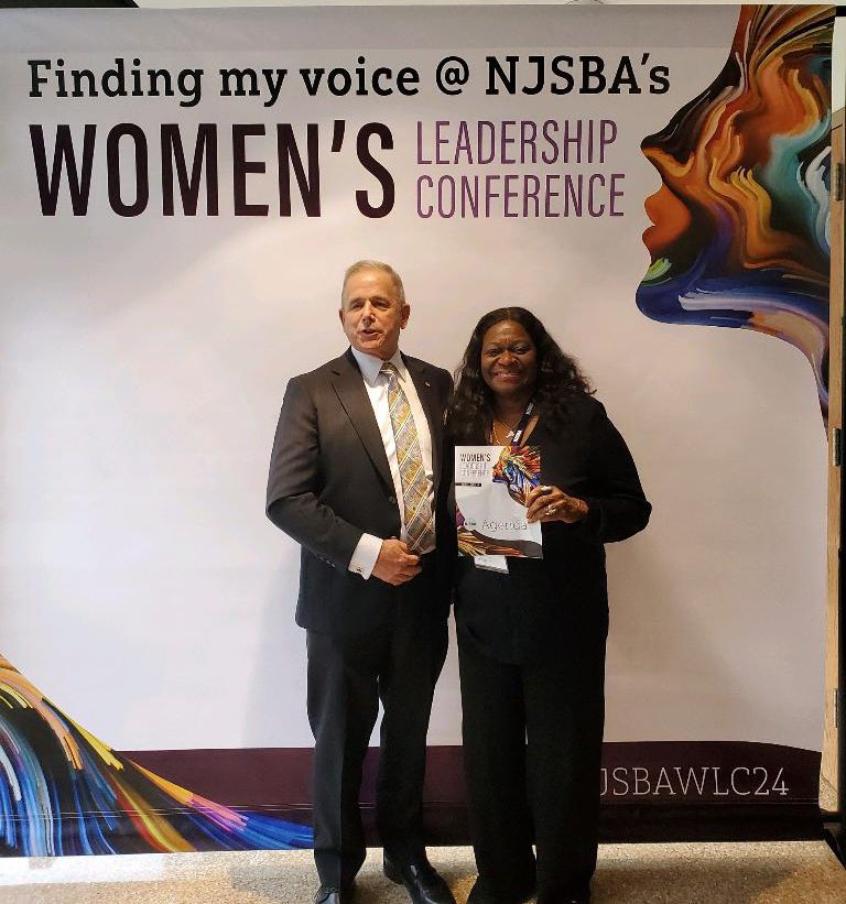 Dr. Lowe and Mr. Sanasac attended the @njsba inaugural Women in Leadership Conference today, focused on amplifying diverse voices and empowering women in leadership! #HTPSTalentTeams #HTPSLearnerSuccess