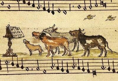 band practice, bruges, 1542