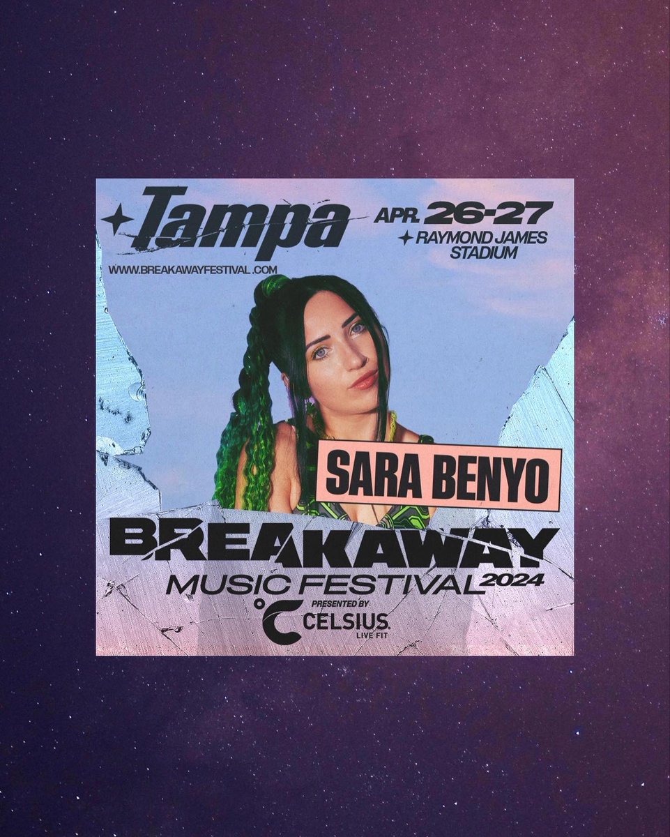 🌈✨GIVEAWAY ALERT✨🌈

I’m giving away two GA 2-day tickets to BREAKAWAY TAMPA next weekend!!!

HOW TO ENTER: 

1. Follow my INSTAGRAM + JOIN my broadcast channel 🧚🏻

2. DM ME “Breakaway” on IG to sign up

3. Tag at least 3 friends in the comments!! 

⬇️⬇️⬇️