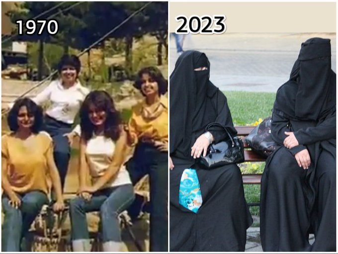 How quickly the world's fashion sense changed.