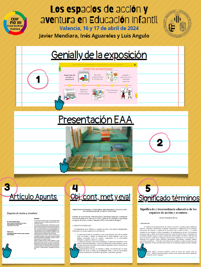 LuisAnguloEF's tweet photo. Fabulosa experiencia en la @FacMagisteri de Valencia explicando junto al gran Javier Mendiara la forma de organizar en el @CEIP_PioXII la EF en Infantil con @aguabos. Muchas gracias a @R_ferriz y todo su equipo por su inmejorable trato #edufis 
Compartimos https://t.co/yLzcMxqlln https://t.co/U7mBJJo18Z