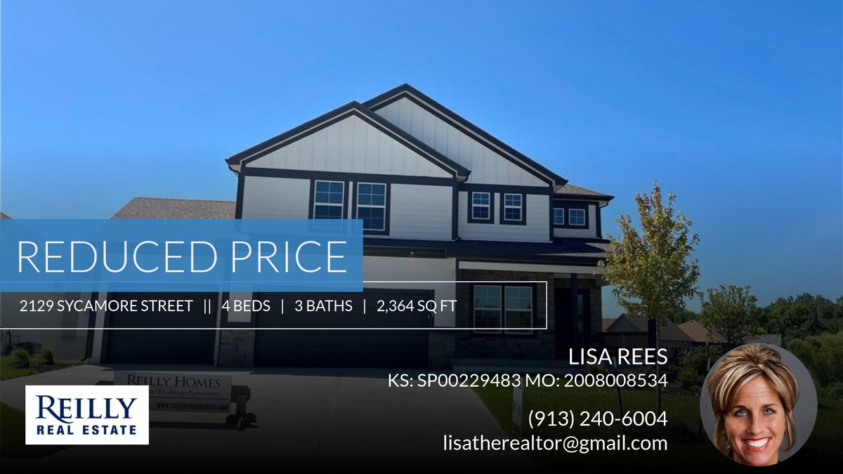 lisarees's tweet photo. 📍 Reduced Price 📍 This recently reduced home at 2129 Sycamore Street in Leavenworth won't last long, so, don't wait to set up a showing! Reach out here or at (913) 240-6004 for more information!

Lisa Rees - Reilly Real Estat... https://t.co/KVm9XZKdse https://t.co/wpg0owalqo