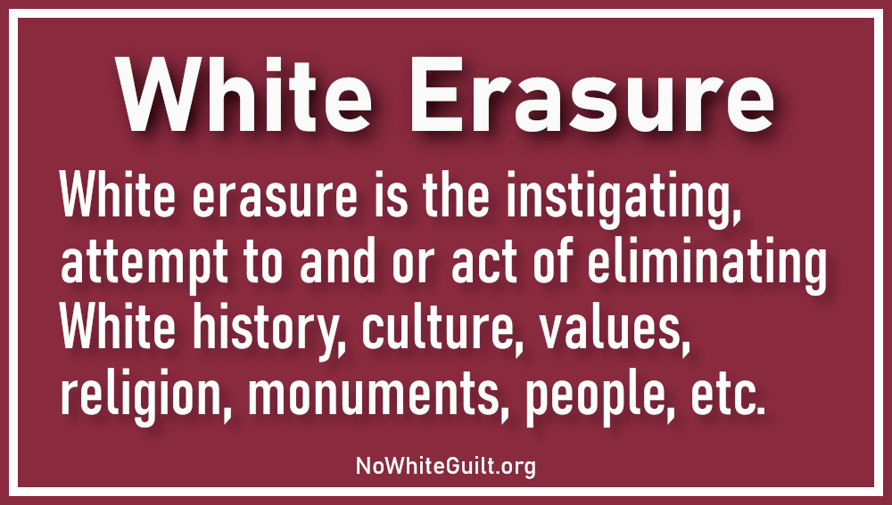 @lporiginalg This is White Erasure, and it is evil.