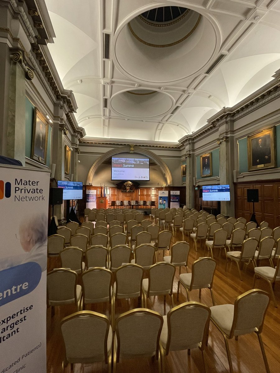 All set here in @RCSI_Irl ! Looking forward to welcoming all our in-person 🤝and online 🎥 attendees tomorrow morning. Grab a coffee ☕️ and we’ll see you at 9am 🫀
