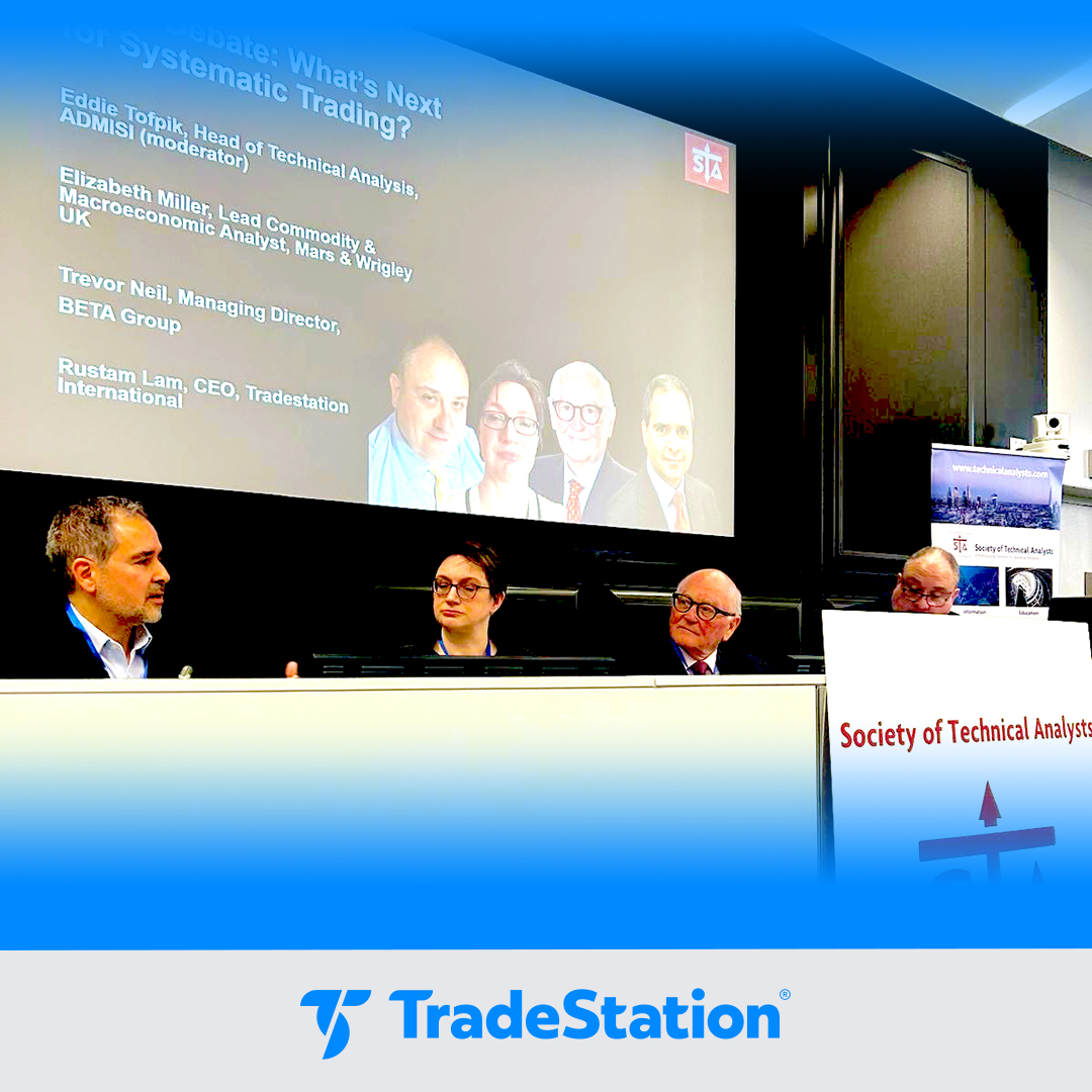 At the STA’s second annual Technicals to Trading Systems Conference in London, Rustam Lam, CEO of TradeStation International, shared his expertise on the growth of API usage, democratizing trading and the future of AI use cases for brokerage services. #wearetradestation