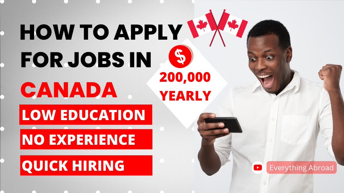 Unlock Your Canadian Job-Hunting Journey: Free Visa Sponsorships and 300k+ Opportunities in 2024
APPLY NOW: bit.ly/4aqreb2
#2024JobMarket #Canada #CanadaJobMarket #CanadianImmigration #CareerAdvice #Employmentopportunities #FreeVisaSponsorship #JobHunting #Jobs #work ...