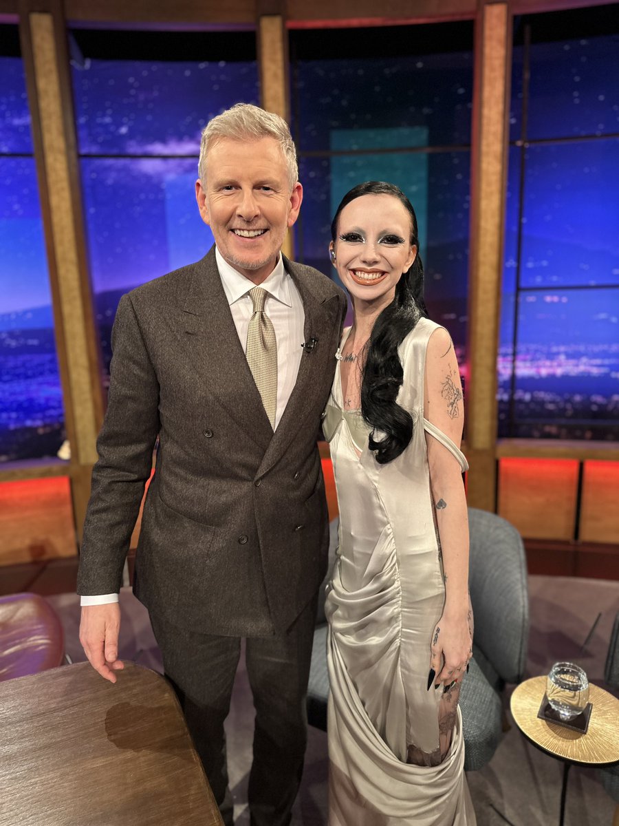 EirevisionPod's tweet photo. 💬 🇮🇪 Bambie Thug on the @RTELateLateShow when asked about Israel’s participation in Eurovision:
“I stand with anyone doing the boycott. I think if I wasn’t in the competition, I would also be boycotting. There a lot of moving parts and at the end of the day, without the group of us who is pro-Palestine, it is less competition for the other side to win and it’s less of solidarity there. Obviously it’s incredibly heavy and I’m extremely behind everybody.”
“We all met up and had chats about it and felt strongly about it… we couldn’t stay silent on the matter. But at the end of the day, it’s the EBU who have to make the decision and unfortunately, in my eyes, they aren’t making the right decision. So yeah, it’s bitter sweet the whole thing.”