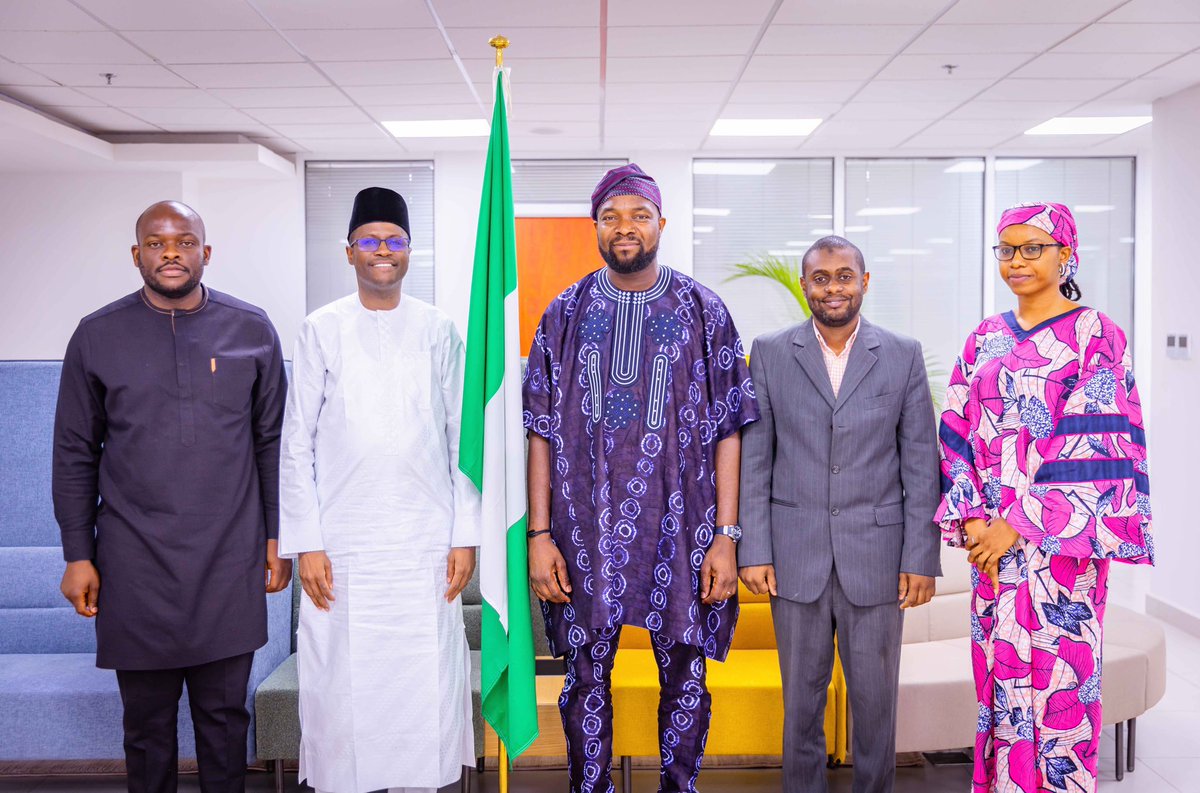 Photo News: ICPC Chairman, Dr. Musa Adamu Aliyu, SAN, pays courtesy call on Honourable Minister of Communications and Digital Economy, Dr. Bosun Tijjani. For more, visit our website: icpc.gov.ng