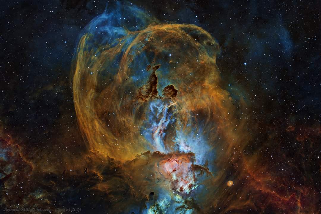 Statue of Liberty Nebula NGC3603.
Buonanotte a tutti.