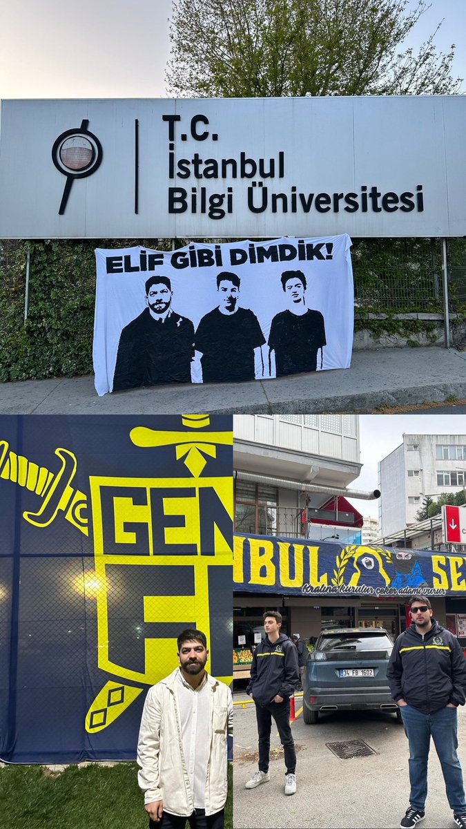 #KardeşlerimizİçinAdalet
#ÖzgürFenerbahçeTribünü
#FreeArda
#FreeSelim 
#FreeYakup