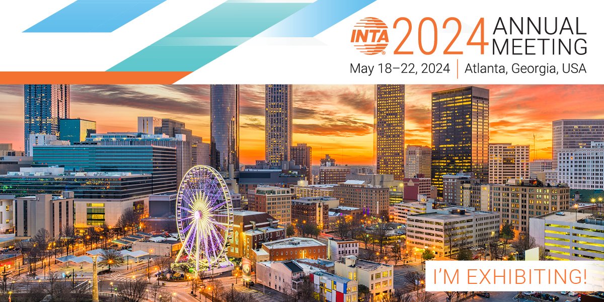 Come see us at INTA 2024 on May 18-22 in Atlanta, Georgia - Booth 625! For more details visit the Annual Meeting website: inta.org/events/2024-an… View the full show map: hallerickson.ungerboeck.com/prod/app85.csh…