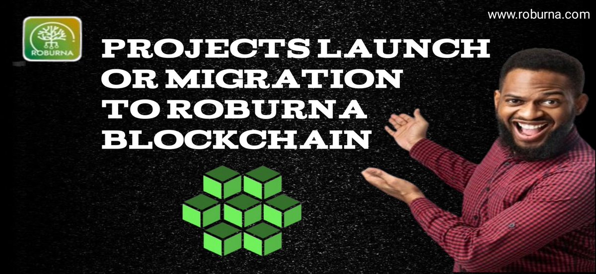 Sirvyk's tweet image. Greetings from @Roburnaofficial . This is to notify all @Crypto projects that over 200 projects are already available to #Launch or #Migrate to Roburna Blockchain. You can still  join others and launch in the best #blockchain ever which is #Roburna. 
 #RBA #GreenBlockchain