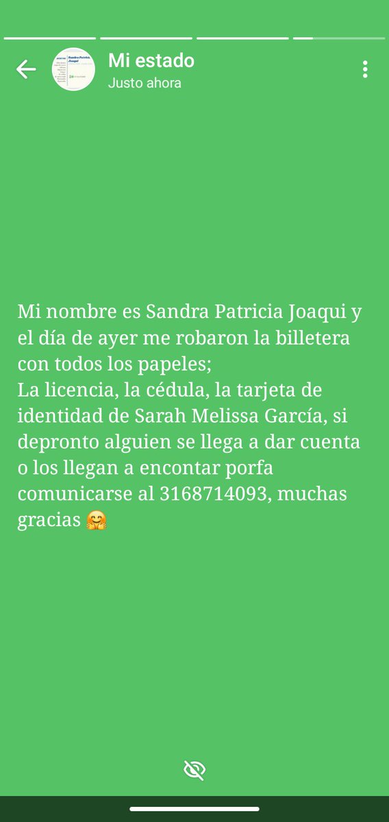 sandrapati's tweet photo. Por si alguien sabe o se los llega a encontar, muchas gracias, comunicarse al 3168714093 https://t.co/sFmE7kwm8K