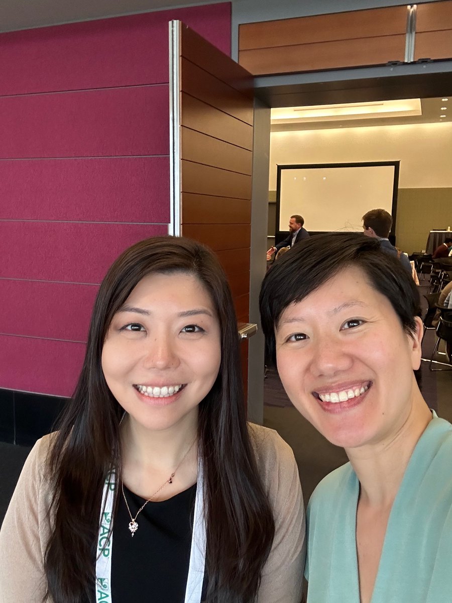 I also got to meet @TLeungMD for the first time! Talk about a serendipitous connection—just had discussion about mentorship beyond your local circle and here she was, all the way from the Netherlands! So grateful to learn from her insights. 🫶 #IM2024 #WomenInMedicine