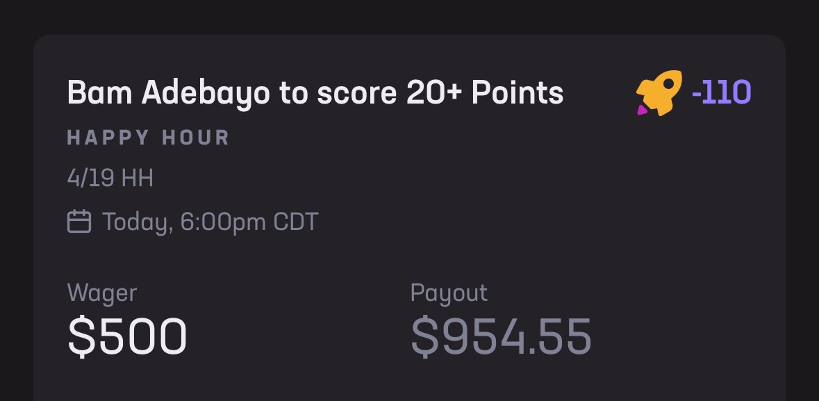 blabses's tweet photo. 🚨🚨🚨MAX PLAY GIVEAWAY🚨🚨🚨

Taking u21.5 elsewhere and praying for a middle 🙏

$100💰to one follower who likes and reposts, if Bam finishes with 20-21 https://t.co/cOqmzkGcLI