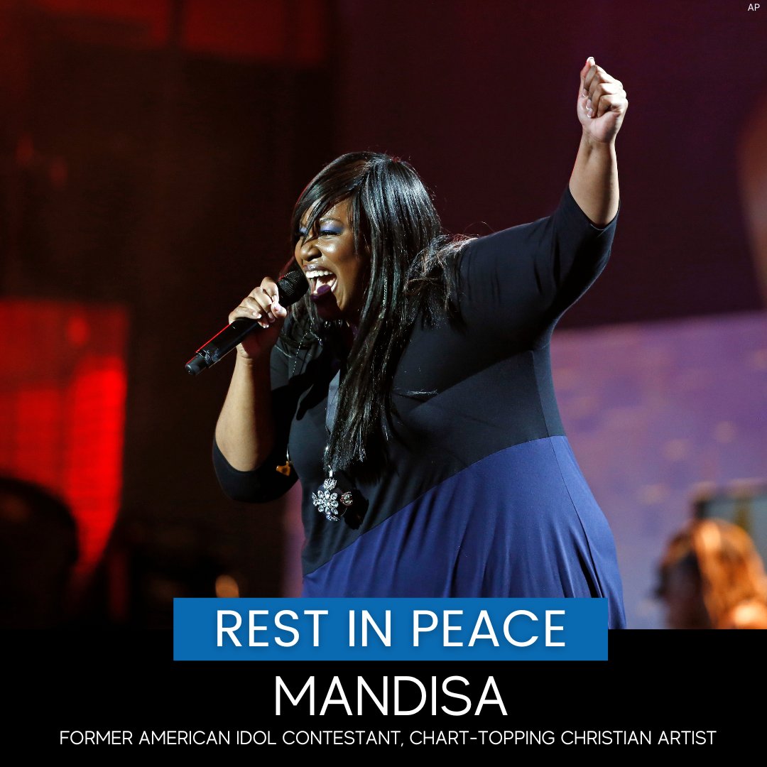 Grammy winner and former ‘American Idol’ contestant Mandisa dies at 47 >> tinyurl.com/mr332rvk?utm_s…