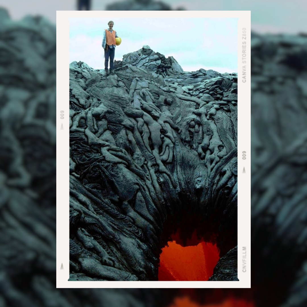 Dr. Laszlo Kestay, an Astrogeology volcanologist, took this photo of a lava skylight in Hawai'i. They're off-limits to visitors due to the potential of further roof collapses and the extremely hot air coming out of the skylight. Some people think it resembles a gate to hell