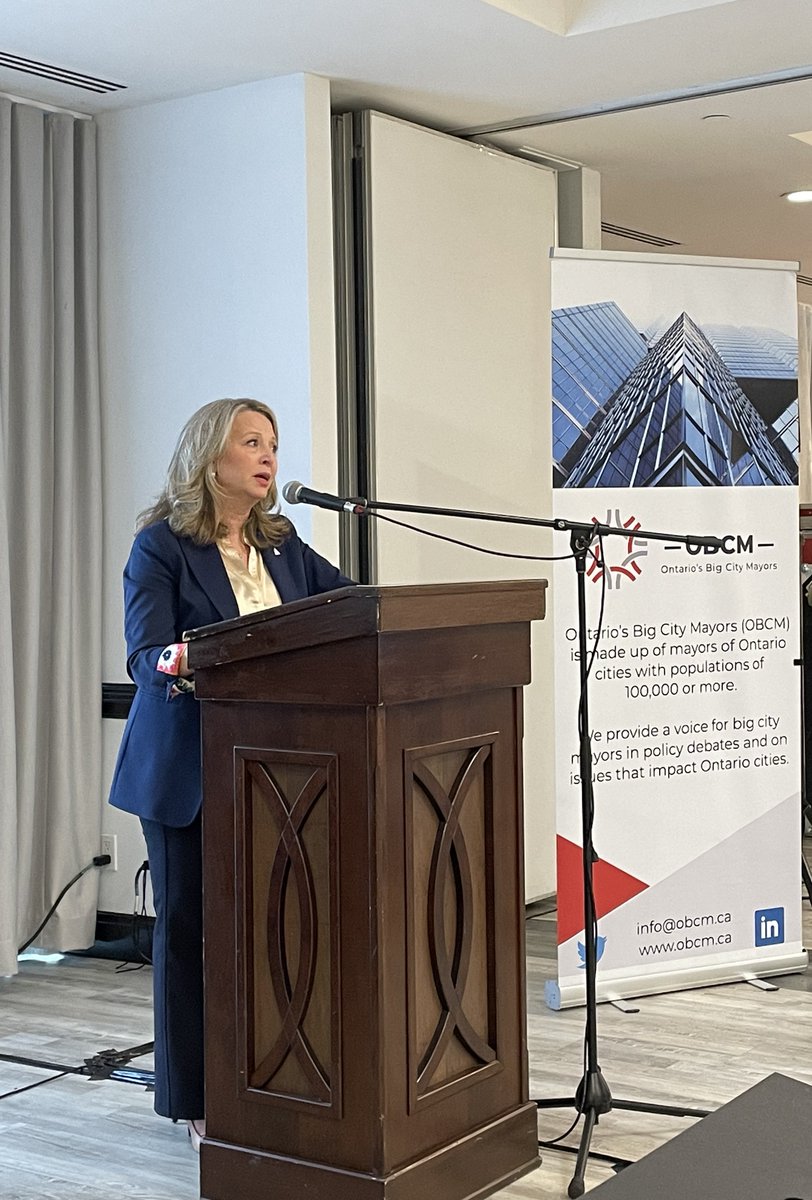 We were pleased to welcome @MaritStiles today and we appreciate her words of support for our work to build complete communities, as well as her commitment to work with us as partners to tackle the challenges we face as municipalities.