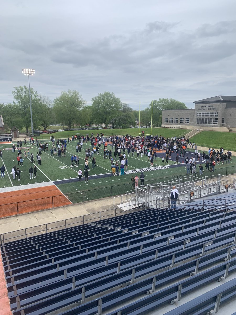 Lots of recruits in Martin today for spring game !