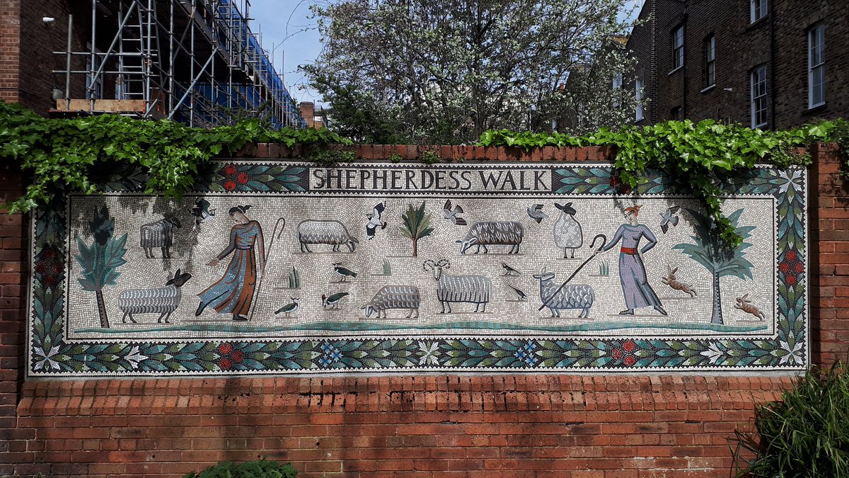 #Mosaics in #Hackney. Part of a recent #walk with @care4calais.

This is #London. 

#walking #walkingLondon #Londonwalking #photography #streetphotography #urbanlandscape #visitbritain #visitengland #visitlondon #streetartphotography #streetart #creativity #diversity #culture