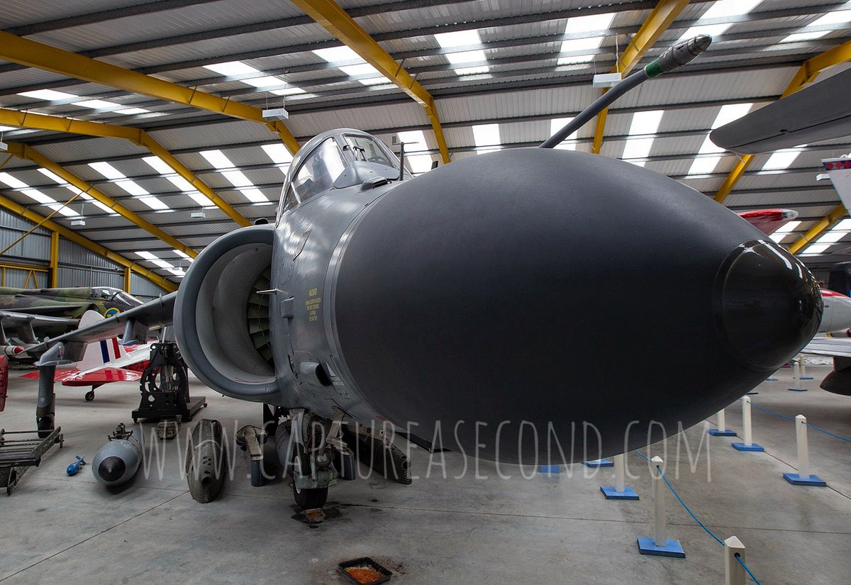 Sea Harrier ZA176 at @NewarkAirMus #royalnavy #fleetairarm #shar #seaharrier #harrier #jfh #hover #airpower #fighter #flight #fastjet #instaaviation #aviation #avgeek #captureasecond