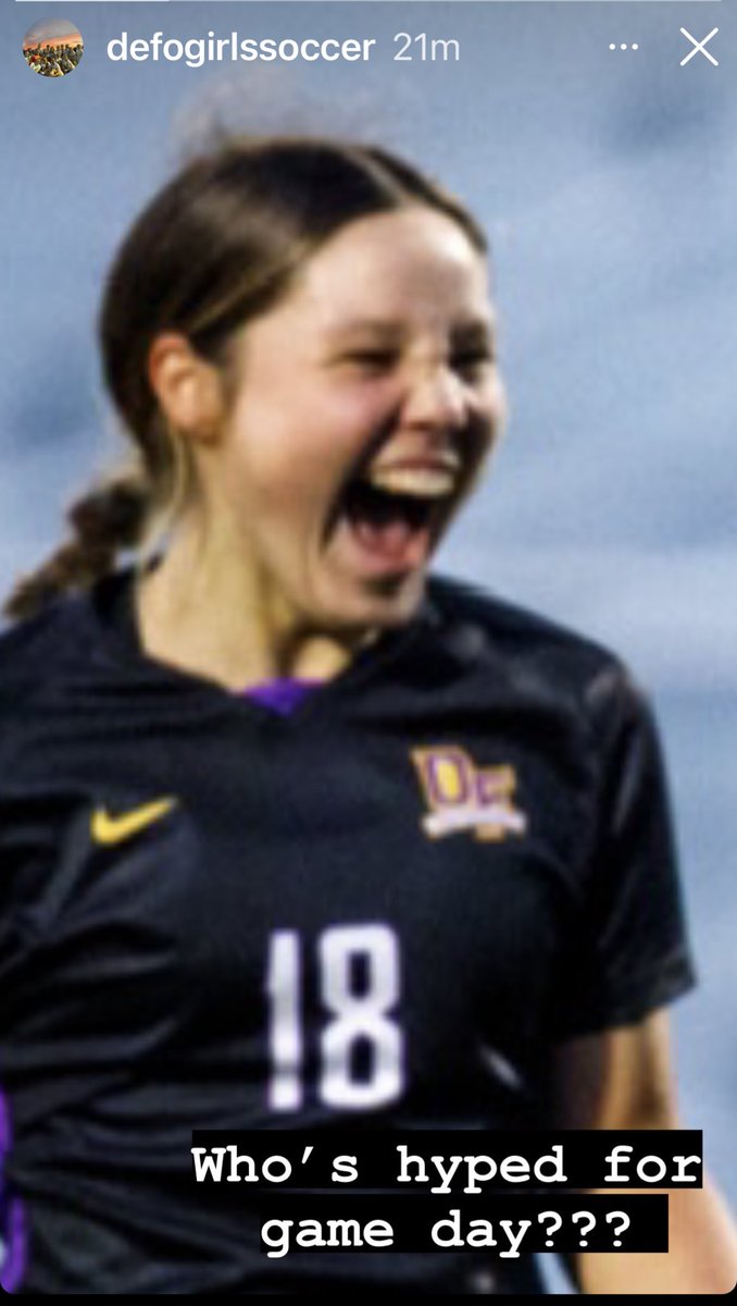 Game against Elkhorn tonight at 6:30.  Go Defo!  <a href="/ImYouthSoccer/">ECNL/GA/Recruiting/College Soccer</a> <a href="/ImCollegeSoccer/">College Soccer Truth ™</a> @SoccerMomInt <a href="/SSN_NCAASoccer/">Sidelines - College Soccer</a> <a href="/WisconsinSoccer/">Wisconsin Soccer Central</a>