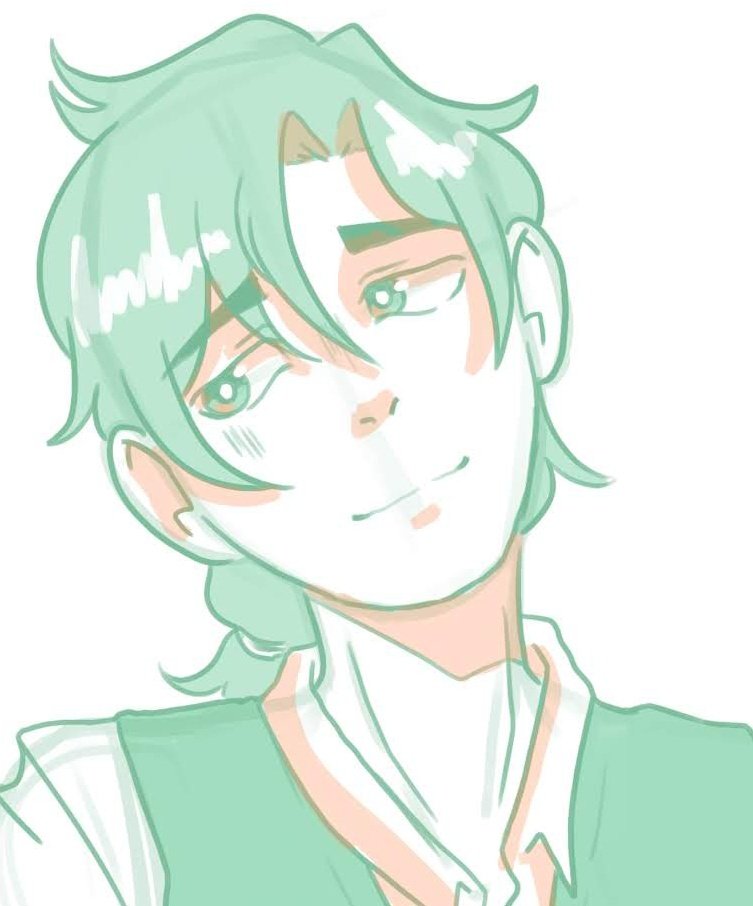 Doodle of ma boy Kaspar!💚💚💚💚💚💚💚💚

Found an old drawing of him and decided to redraw him!

Truly ✨best boy✨