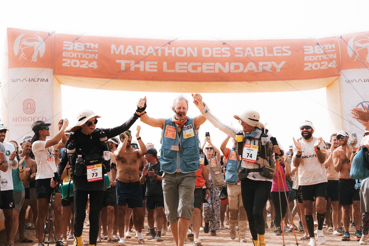 Recap video stage 5 🎬 A route in the shape of a heart: a fitting symbol for this legendary desert adventure. 🏃‍♂️ MDS Legendary | April 12 to 22, 2024 🟠 Follow the MDS Legendary live 👉 live.marathondessables.com 🎥 youtu.be/xdHeof_GoJw?si…