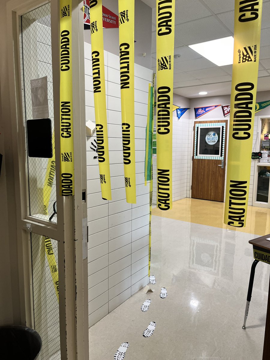 TeachwithChar's tweet photo. Our Special Agent STAAR Blitz has been so fun for the students and myself! They have shown so much dedication to this revie. They loved this mini transformation. 3 more days of STAAR review! #staartestprep #teachertwitter #risdintheclassroom #risdbelieves #risd #risdproud https://t.co/Aux8DP6x6k