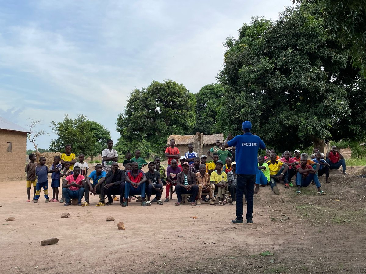 In 🇨🇫 this week, 🇮🇪 saw how @Irish_Aid funding via @CBPFs supports explosive ordnance risk education (EORE) delivered by local NGOs. 🇮🇪 is committed to supporting these local efforts, which helps people live safely in affected communities.