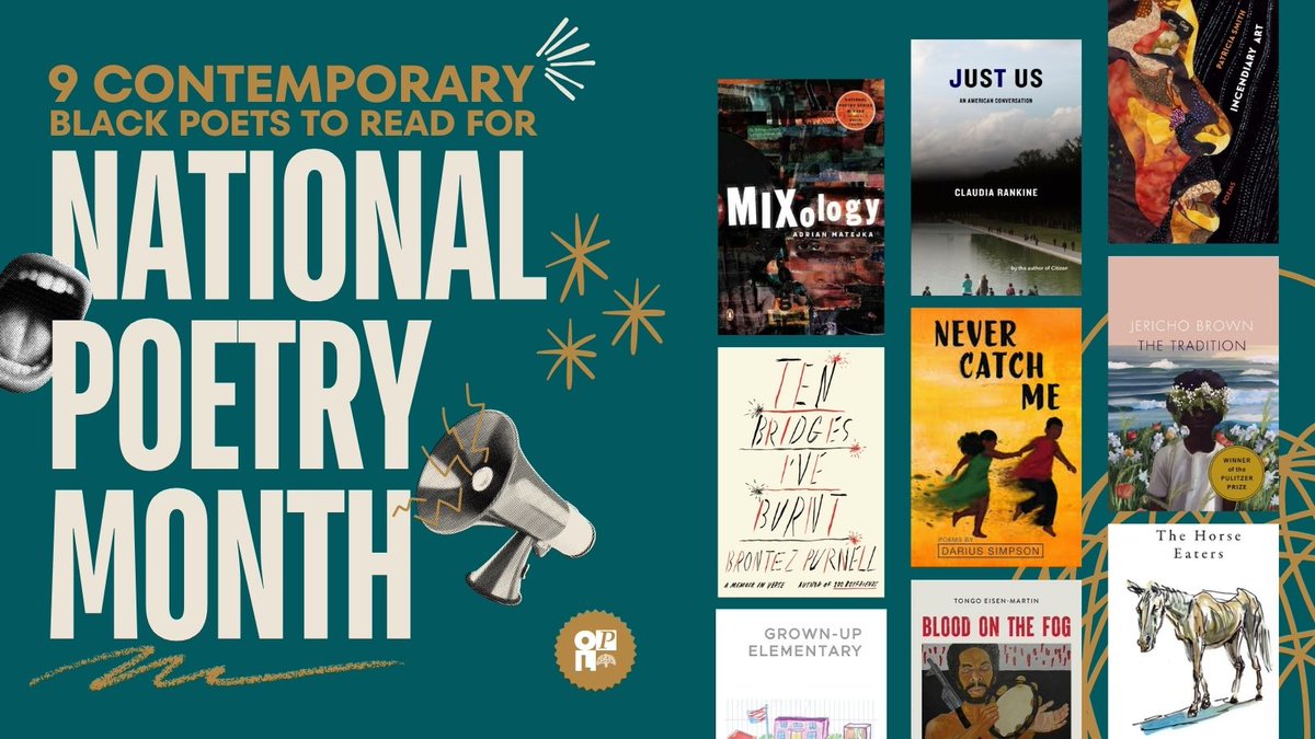 9 contemporary Black poets to read (featuring a few Bay Area poets): oaklandlibrary.bibliocommons.com/list/share/219… These contemporary poets impress everywhere they go and may still be performing at a museums, libraries, or festivals near you!