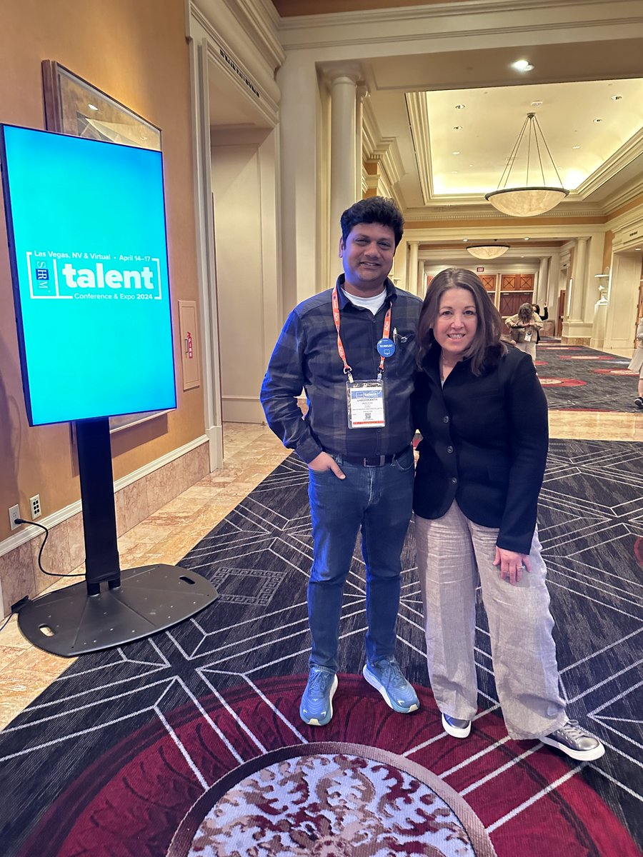 shashikj's tweet photo. Insights galore at #SHRMTalent 2024 at #LasVegas by @SHRM earlier this week.

Shout out to @roYAbdo, Jennifer Currence and @shariharley  for fantastic sessions

@MulticoreWare @SHRMindia 
#LifeatMcW https://t.co/nGq4B49UL2
