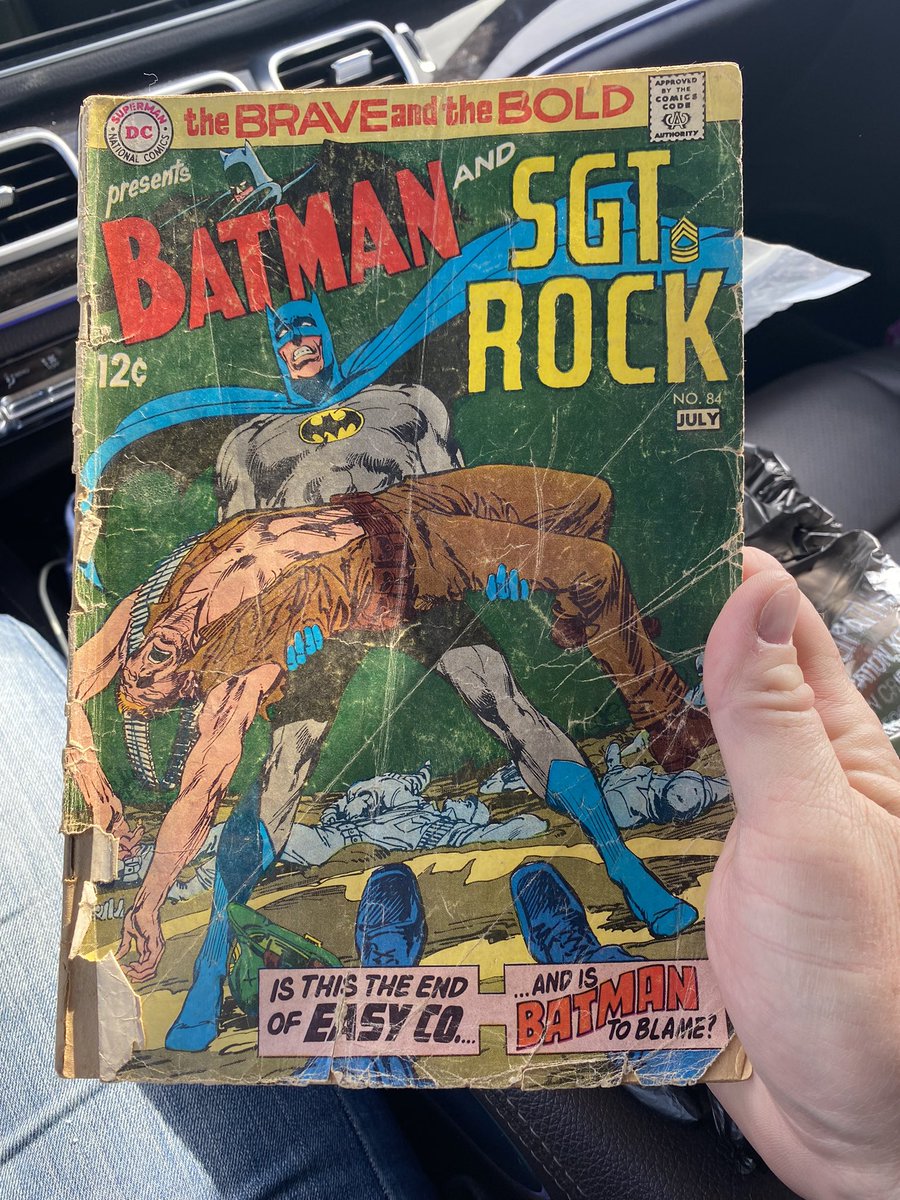 From July of 1969. #Batman #SgtRock #DCU #DcUniverse