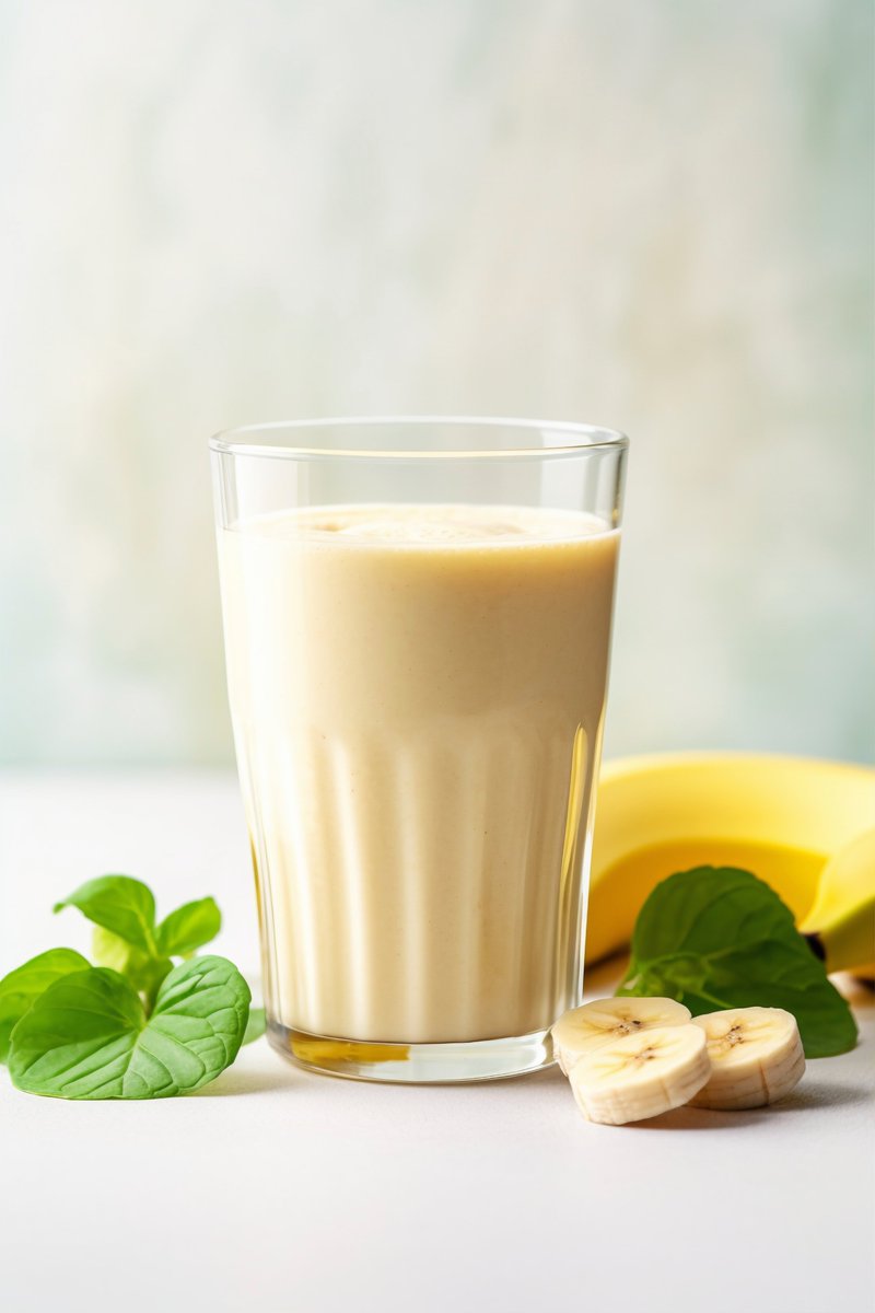 Just whipped up the most refreshing smoothie combo ever! Blended up some banana, ginger, apple, milk, and pineapple for a taste bud party! 🍌🍍🍏😋 Seriously, it's like a vacation in a glass! #SmoothieSensation #HealthyLiving #CheersToGoodHealth