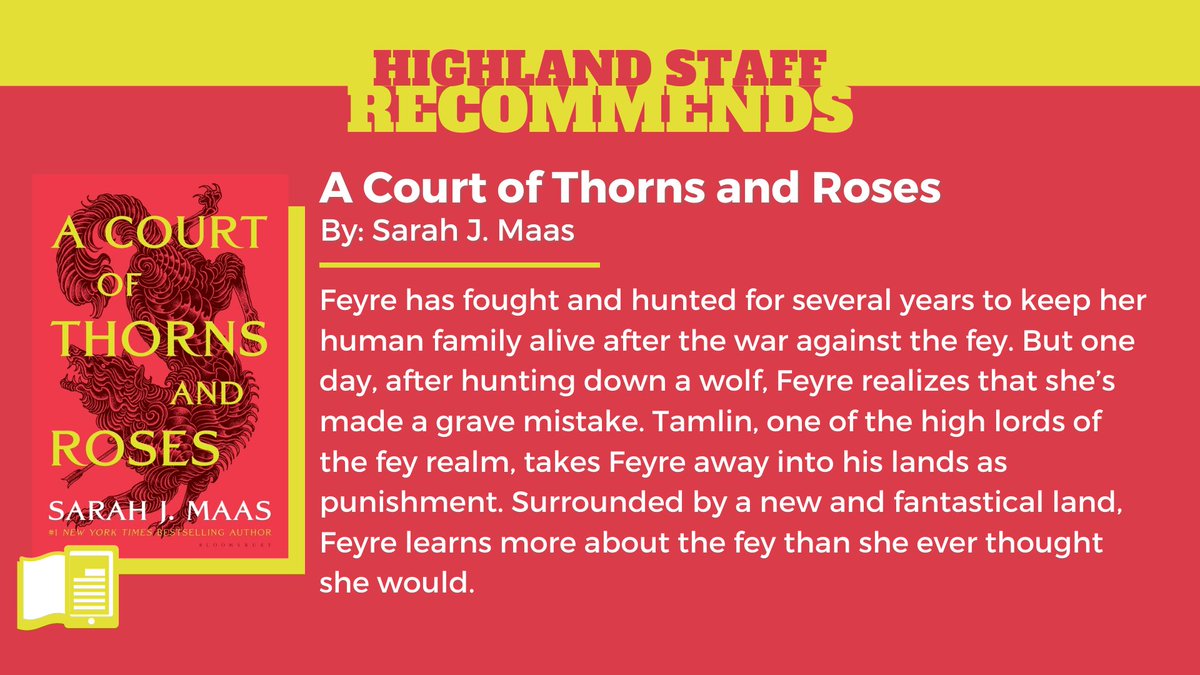 Highland Library tweet media