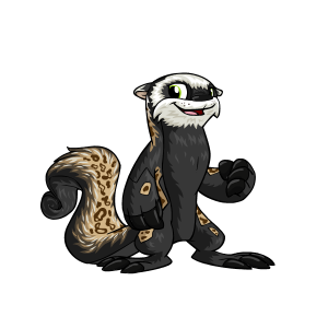 ooooog new spotted lutari is a marbled polecat.........