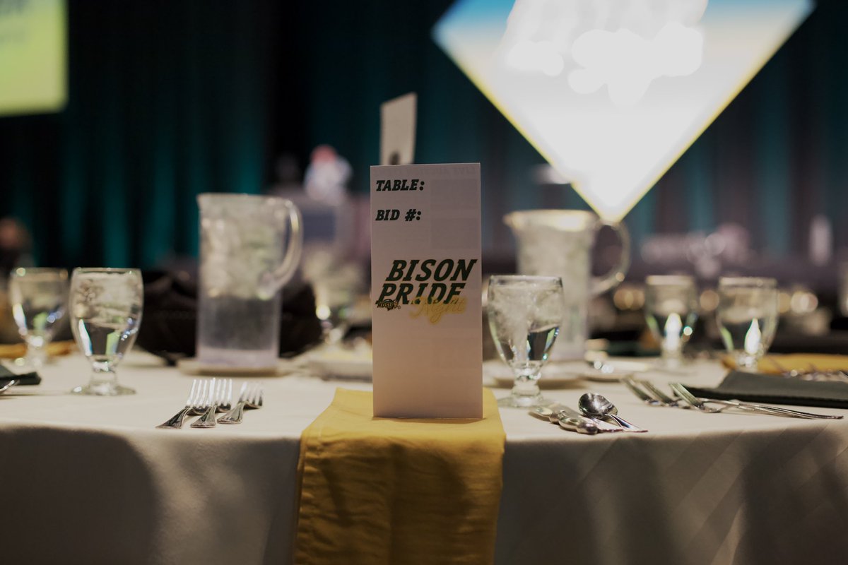 The stage is set for 2024 Bison Pride Night. We can’t wait to celebrate Bison excellence with our friends, family, donors, student-athletes, and coaches.