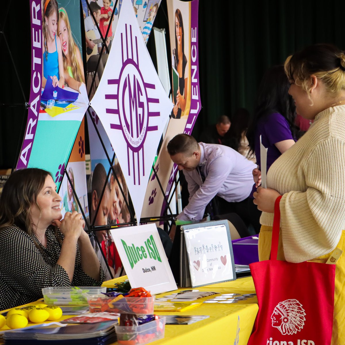 Another successful ENMU Career Fair! 🎓🚀 Whether you aced interviews or made key connections, you're on the path to success. Keep shining, future leaders! 💼🌟