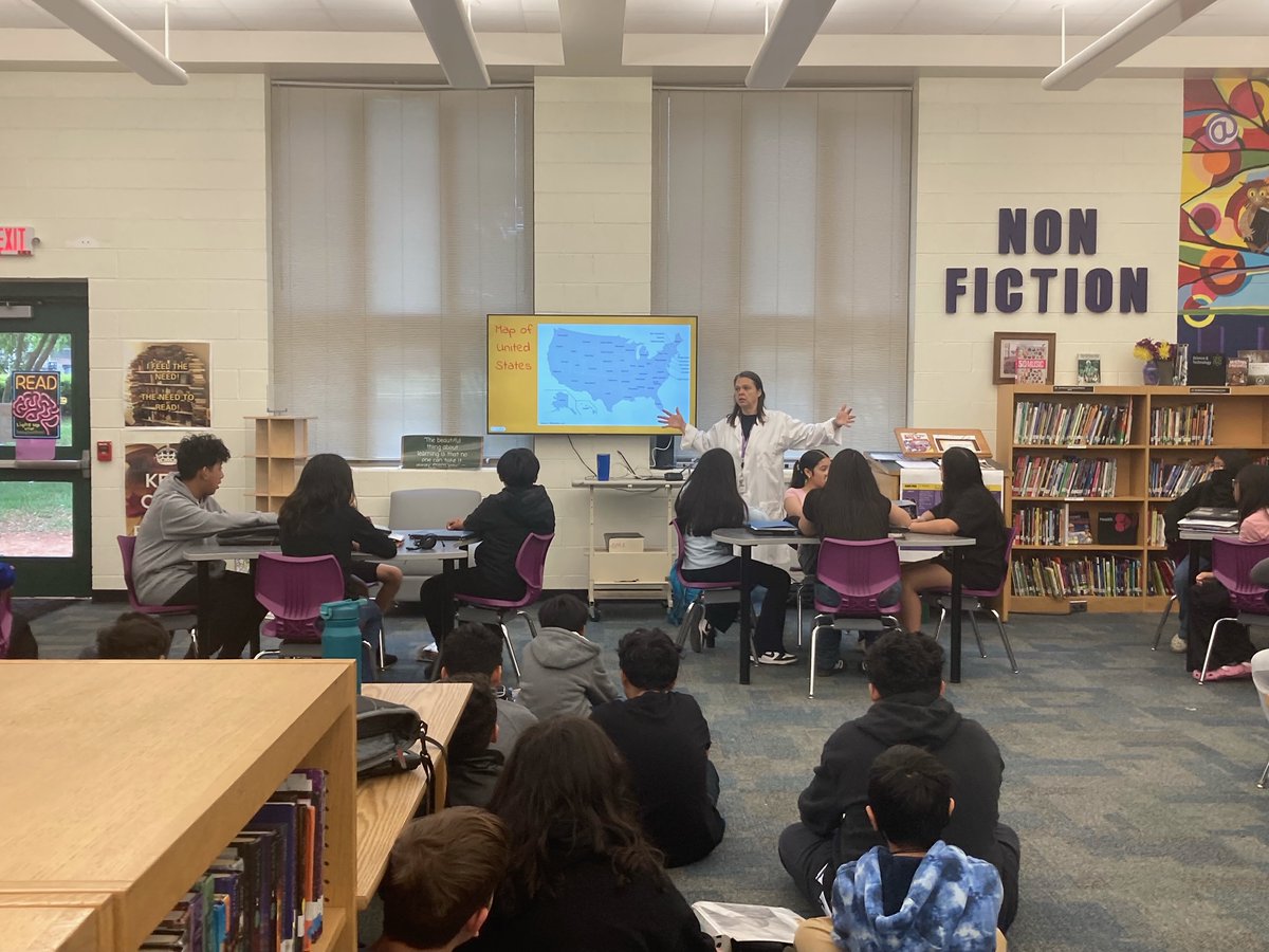 MaxfieldEdD's tweet photo. @ChathamMiddle epidemiologists collaborated to organize, interpret, and analyze data to save us from Virus X and an impending Zombie outbreak.  Thank you, Doctors Cardenas, Thyng, and Joyner for your support. #AVID #WICOR https://t.co/xJSVEzVuS0