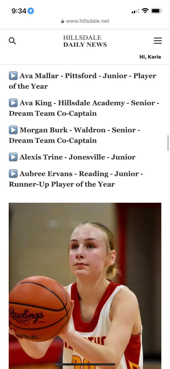 so honored!