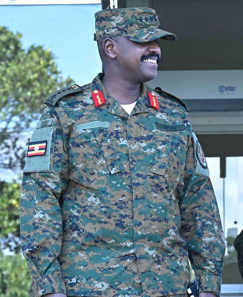 Peacemaker of the Region. 

Long live CDF-(UPDF) Gen.@mkainerugaba 🫡